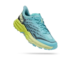 Hoka Women's Speedgoat 5 (CSGG - Coastal Shade/Green Shadow)
