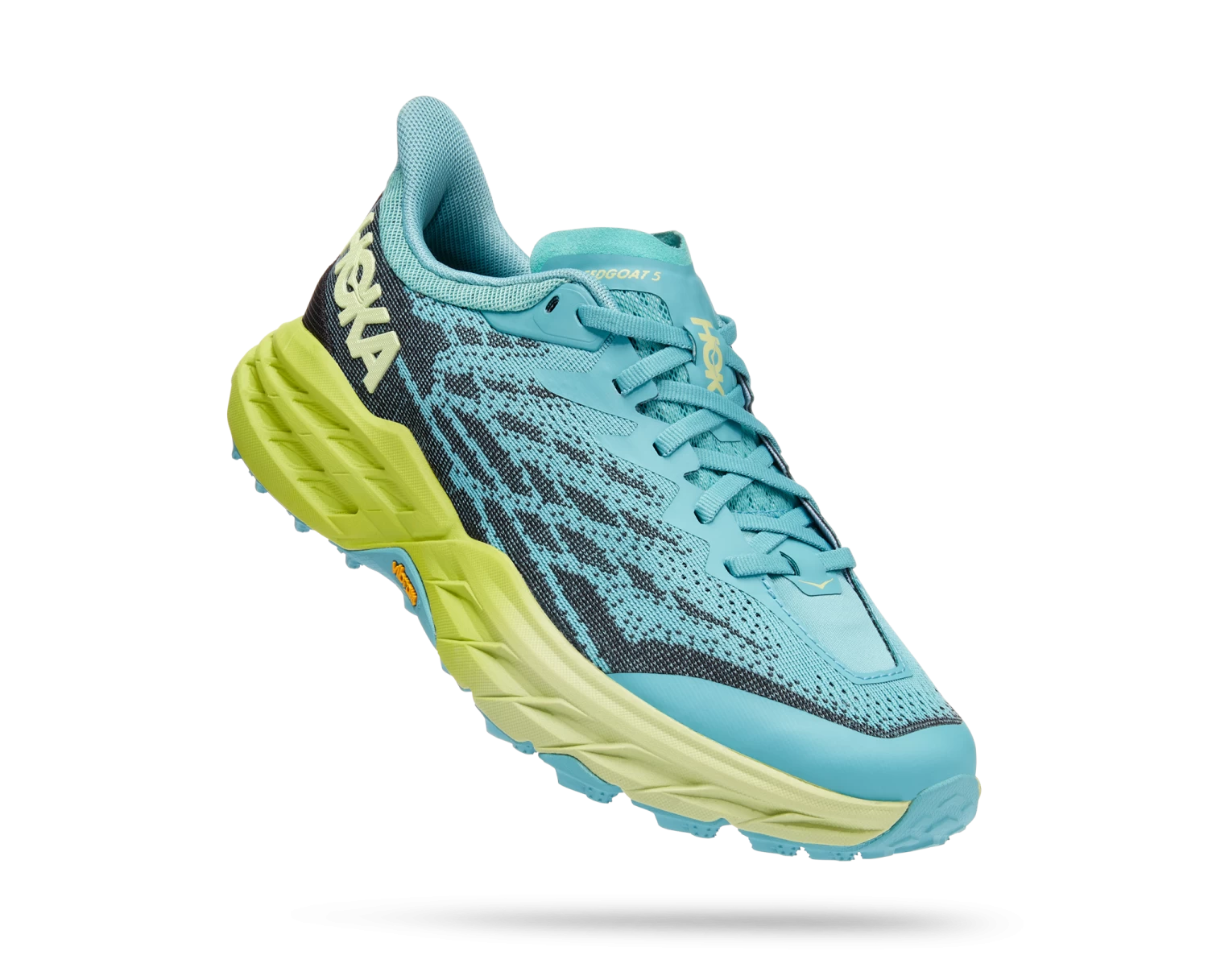 Hoka Women's Speedgoat 5 (CSGG - Coastal Shade/Green Shadow) 1 Hoka Women's Speedgoat 5 (CSGG - Coastal Shade/Green Shadow)