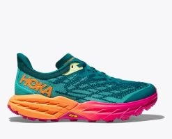 Hoka Women's Speedgoat 5 (DLCR- Deep Lake/ Ceramic)
