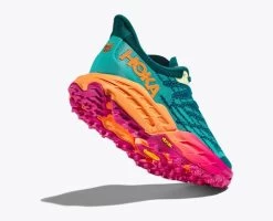 Hoka Women's Speedgoat 5 (DLCR- Deep Lake/ Ceramic) -Saucony Store 1123158 DLCR 4