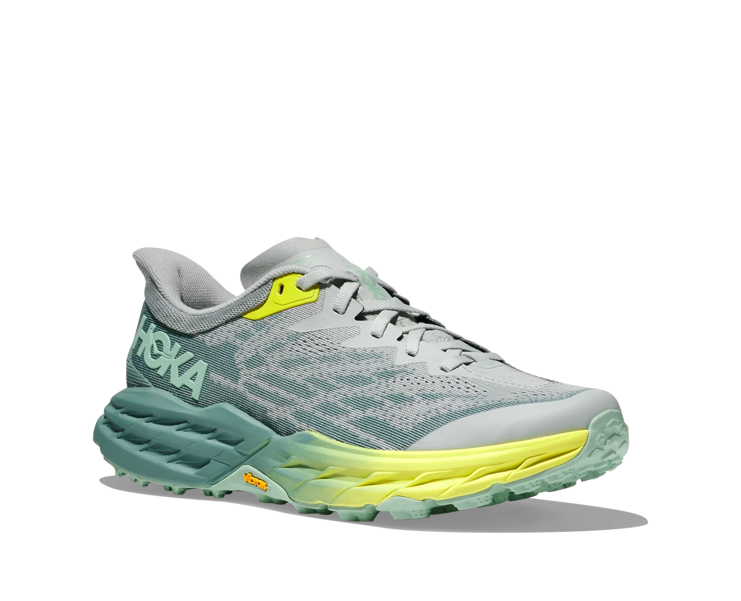 Hoka Women's Speedgoat 5 WIDE (MTLL - Mercury/Trellis) 3 Hoka Women's Speedgoat 5 WIDE (MTLL - Mercury/Trellis) - Image 3