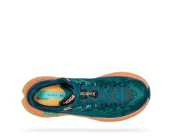 Hoka Women's Tecton X (DTWGR - Deep Teal/Water Garden) -Saucony Store 1123162 DTWGR 5