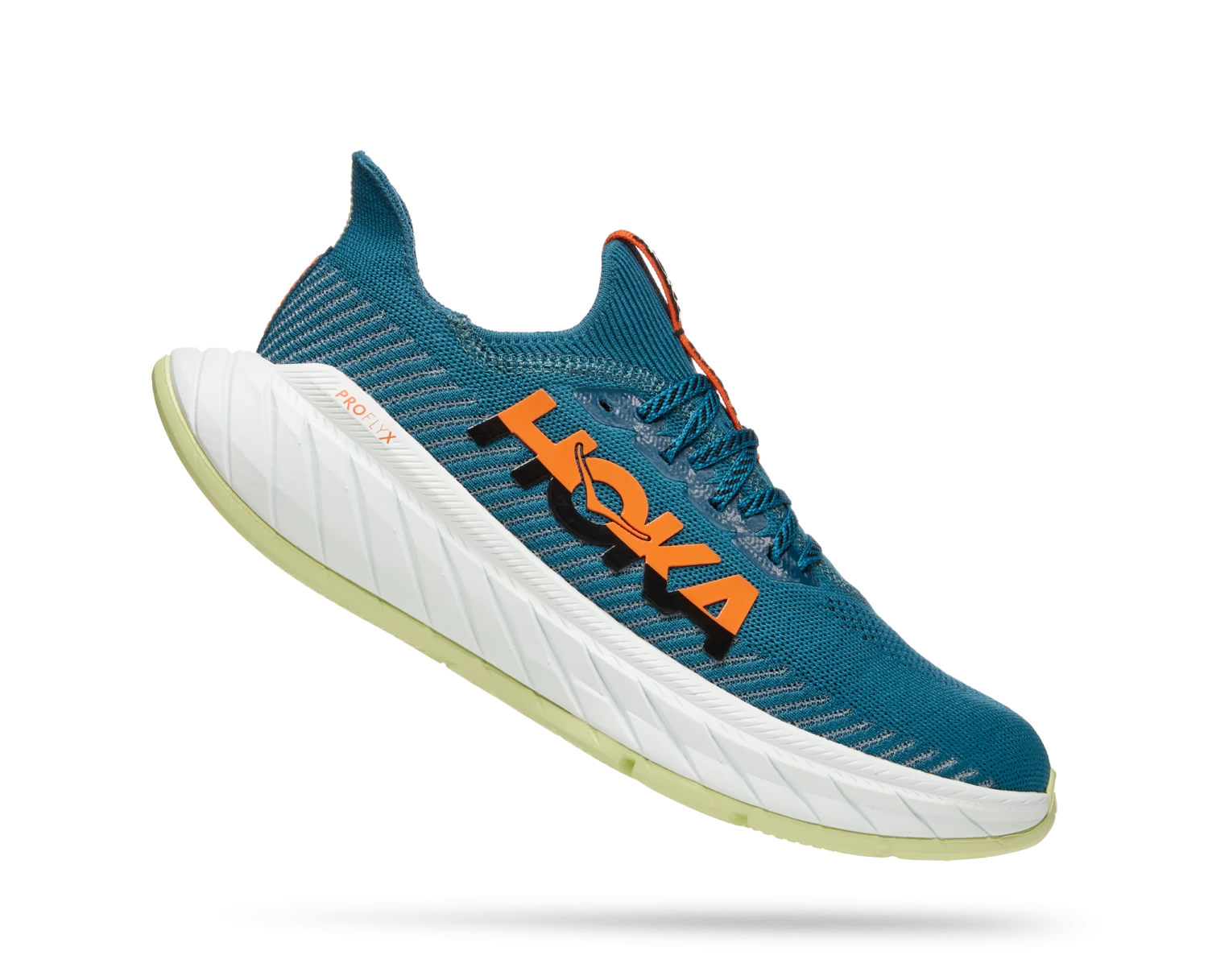 Hoka Men's Carbon X 3 (BCBLC - Blue Coral/Black) 2 Hoka Men's Carbon X 3 (BCBLC - Blue Coral/Black) - Image 2
