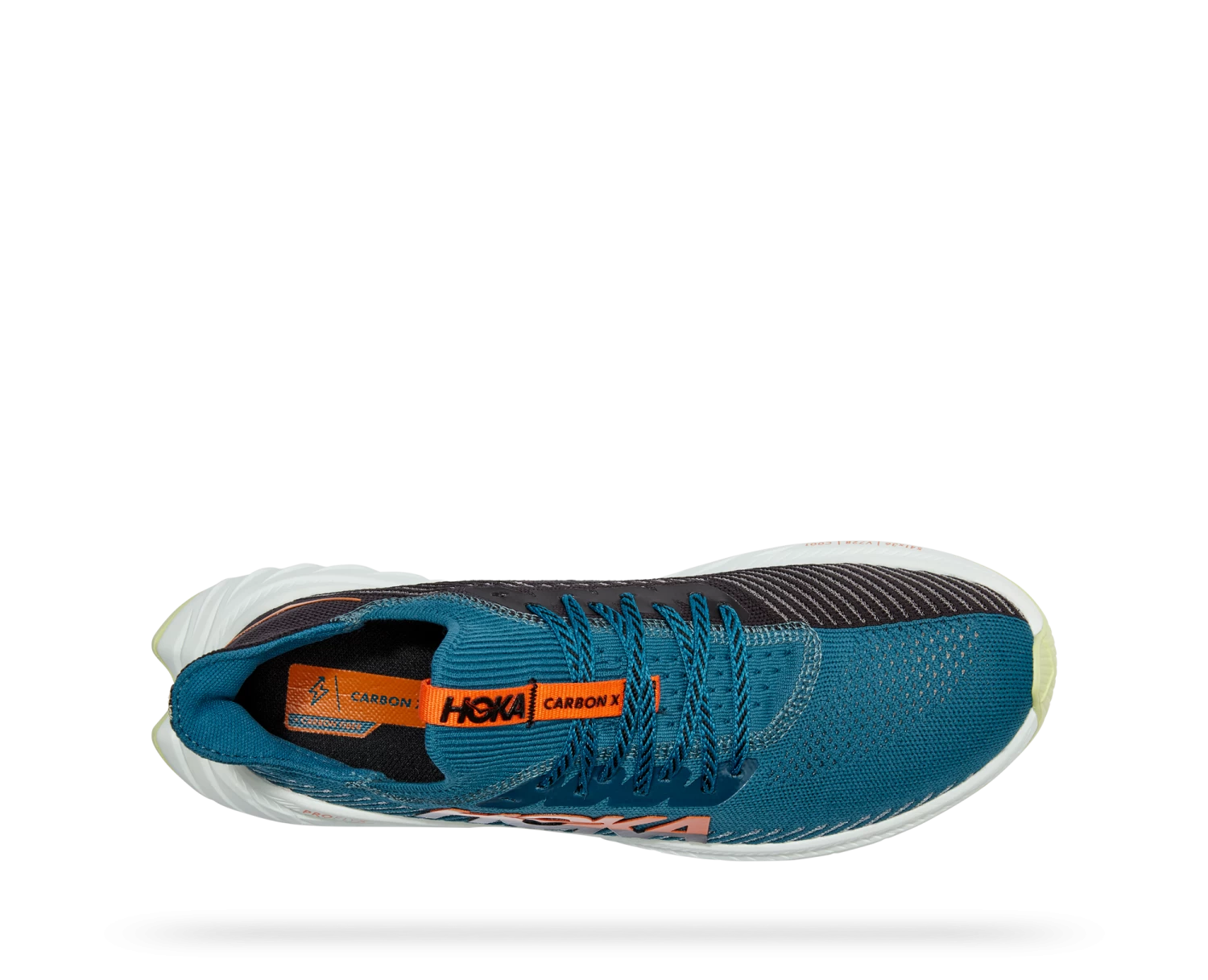 Hoka Men's Carbon X 3 (BCBLC - Blue Coral/Black) 5 Hoka Men's Carbon X 3 (BCBLC - Blue Coral/Black) - Image 5