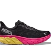 Hoka Women's Arahi 6 (BPYR - Black/Pink Yarrow)