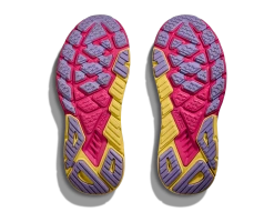 Hoka Women's Arahi 6 (BPYR - Black/Pink Yarrow) -Saucony Store 1123195 BPYR 7