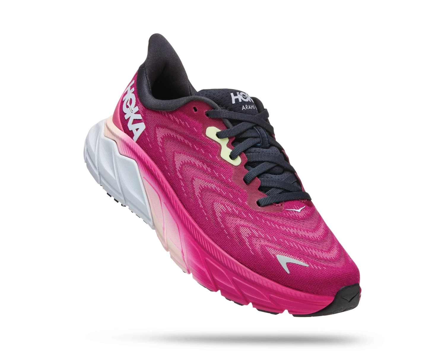 Hoka Women's Arahi 6 (FFIR - Festival Fuchsia/Ibis Rose) 1 Hoka Women's Arahi 6 (FFIR - Festival Fuchsia/Ibis Rose)