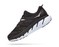 Hoka Men's Gaviota 4 (BWHT - Black/White) -Saucony Store 1123198 BWHT 4