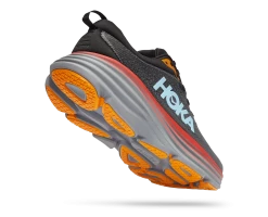 Hoka Men's Bondi 8 (ACTL - Anthracite/Castlerock) 8 Hoka Men's Bondi 8 (ACTL - Anthracite/Castlerock) -Saucony Store 1123202 ACTL 3