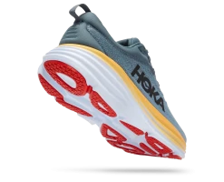 Hoka Men's Bondi 8 (GBMS - Goblin Blue/Mountain Spring) -Saucony Store 1123202 GBMS 3