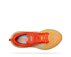Hoka Men's Bondi 8 (PBAY - Puffin's Bill/Amber Yellow) -Saucony Store 1123202 PBAY 5