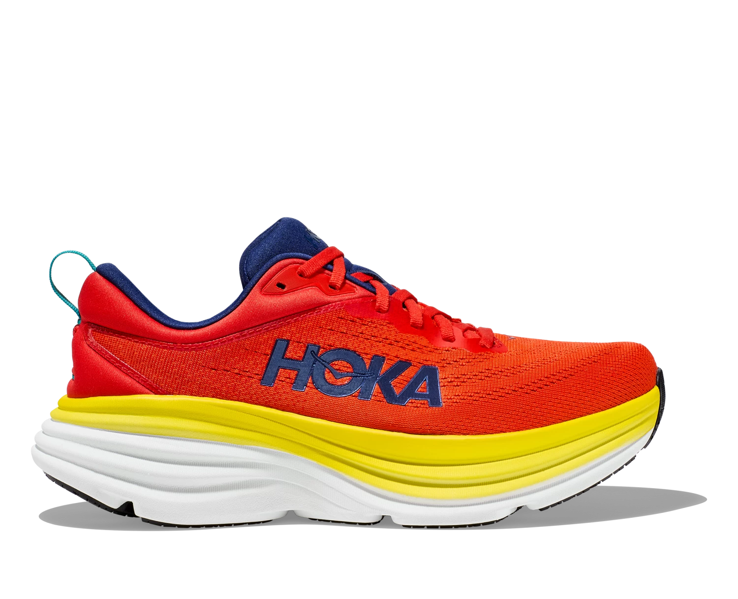 Hoka Men's Bondi 8 (RAFL - Red Alert/Flame) 1 Hoka Men's Bondi 8 (RAFL - Red Alert/Flame)