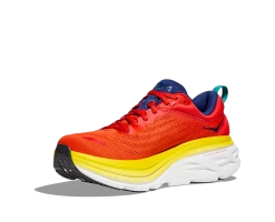 Hoka Men's Bondi 8 (RAFL - Red Alert/Flame) 14 Hoka Men's Bondi 8 (RAFL - Red Alert/Flame) -Saucony Store 1123202 RAFL 3