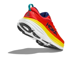 Hoka Men's Bondi 8 (RAFL - Red Alert/Flame) 13 Hoka Men's Bondi 8 (RAFL - Red Alert/Flame) -Saucony Store 1123202 RAFL 4