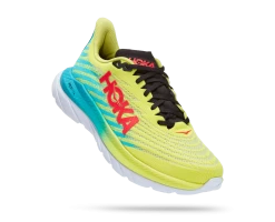 Hoka Men's Mach 5 (EPSB - Evening Primrose/Scuba Blue
