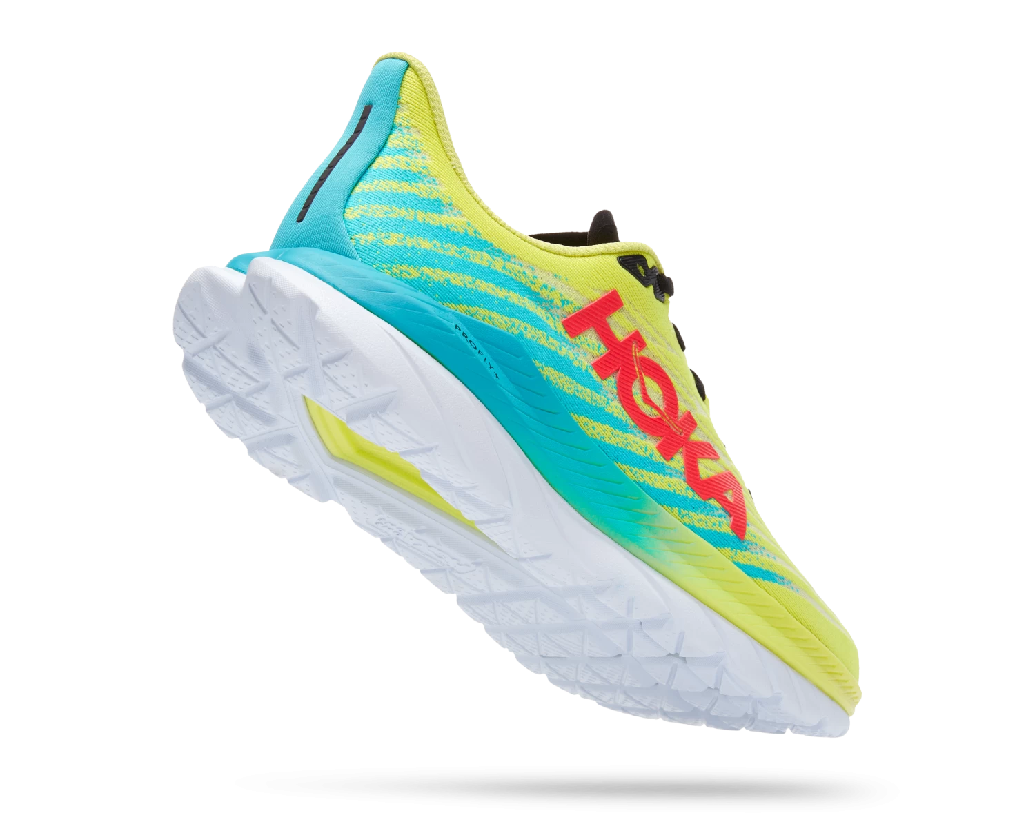 Hoka Men's Mach 5 (EPSB - Evening Primrose/Scuba Blue 3 Hoka Men's Mach 5 (EPSB - Evening Primrose/Scuba Blue - Image 3