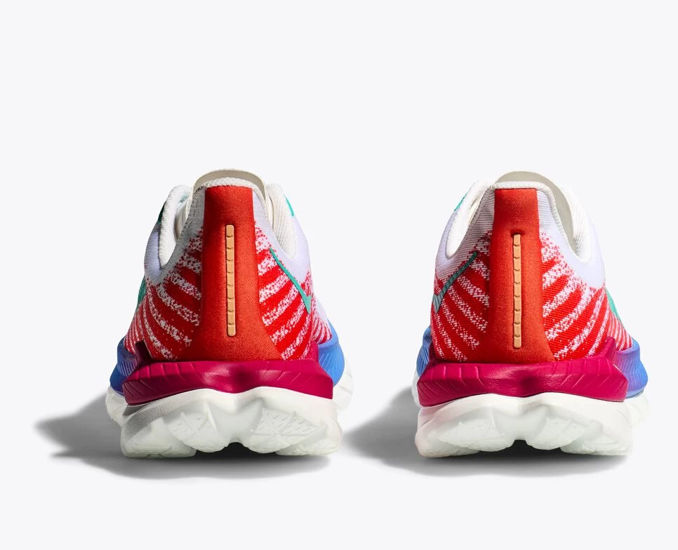 Hoka Men's Mach 5 (WFM - White/Flame) 5 Hoka Men's Mach 5 (WFM - White/Flame) - Image 5