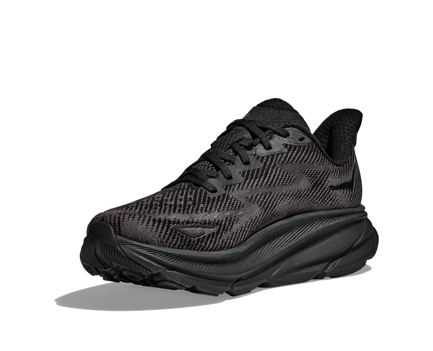 Hoka Men's Clifton 9 (BBLC - Black/Black) 4 Hoka Men's Clifton 9 (BBLC - Black/Black) - Image 4