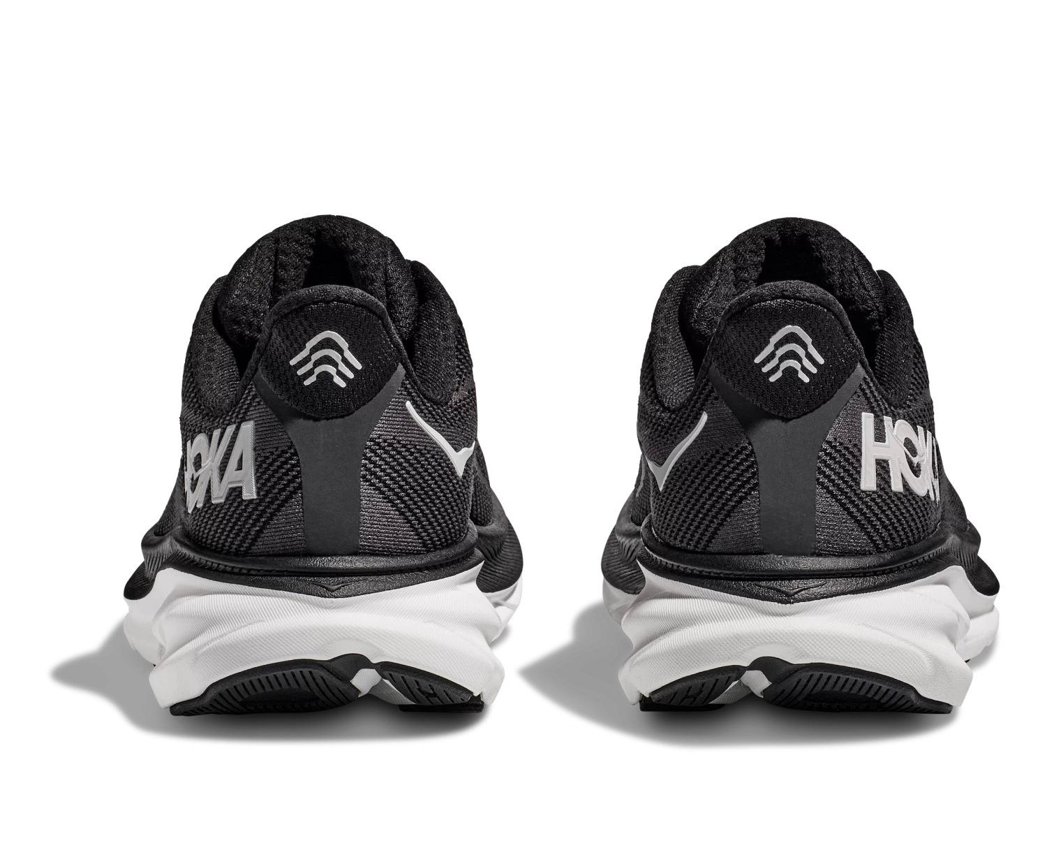 Hoka Men's Clifton 9 (BWHT - Black/White) 6 Hoka Men's Clifton 9 (BWHT - Black/White) - Image 6