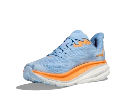 Hoka Women's Clifton 9 (ABIW - Airy Blu/Ice Water) -Saucony Store 1127896 ABIW 3