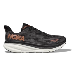 Hoka Women's Clifton 9 (BCPPR - Black/Copper)