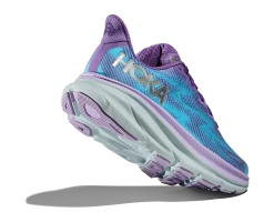 Hoka Women's Clifton 9 (CVPL - Chalk Violet/Pastel Lilac) -Saucony Store 1127896 CVPL 4