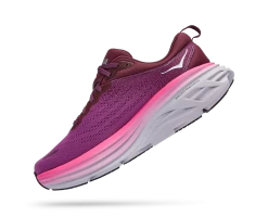 Hoka Women's Bondi 8 (BGWN - Beautyberry/Grape Wine) -Saucony Store 1127952 BGWN 4