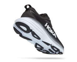 Hoka Women's Bondi 8 (BWHT - Black/White) -Saucony Store 1127952 BWHT 3