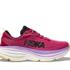 Hoka Women's Bondi 8 (CJPY - Cherries Jubilee/Pink Yarrow)
