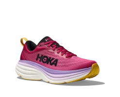Hoka Women's Bondi 8 (CJPY - Cherries Jubilee/Pink Yarrow) -Saucony Store 1127952 CJPY 6
