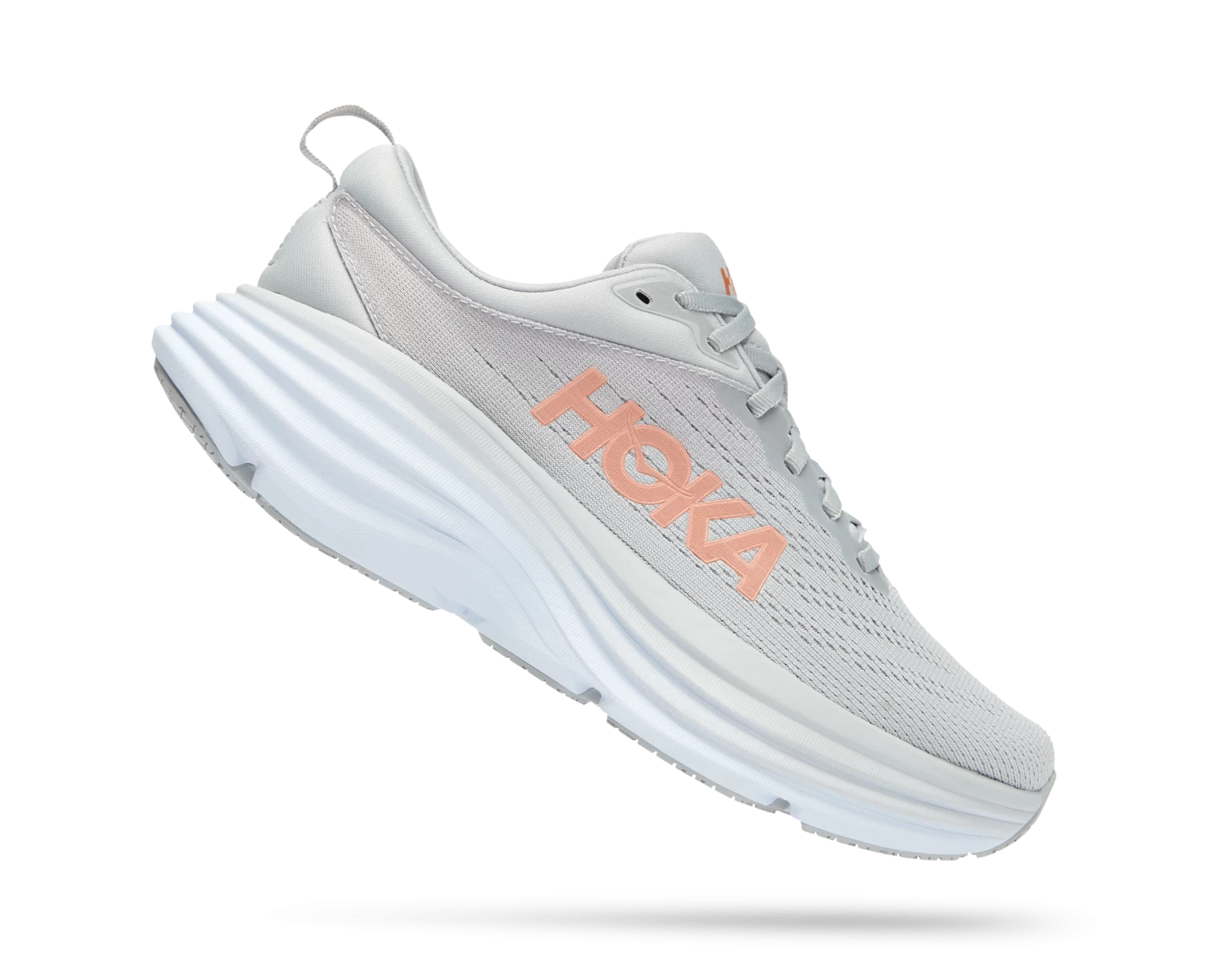 Hoka Women's Bondi 8 (HMLR - Harbor Mist/Lunar Rock) 2 Hoka Women's Bondi 8 (HMLR - Harbor Mist/Lunar Rock) - Image 2