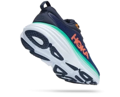 Hoka Women's Bondi 8 (OSBB - Outer Space/Bellwether Blue) -Saucony Store 1127952 OSBB 3