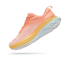 Hoka Women's Bondi 8 (SCPP - Shell Coral/Peach Parfait) 9 Hoka Women's Bondi 8 (SCPP - Shell Coral/Peach Parfait) -Saucony Store 1127952 SCPP 4