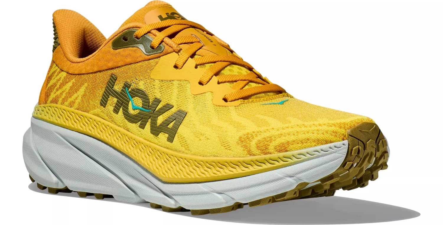 Hoka Men's Challenger ATR 7 (PFGY - Passion Fruit/Golden Yellow) 3 Hoka Men's Challenger ATR 7 (PFGY - Passion Fruit/Golden Yellow) - Image 3