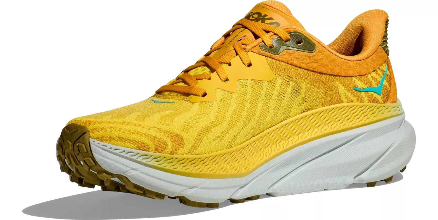 Hoka Men's Challenger ATR 7 (PFGY - Passion Fruit/Golden Yellow) 2 Hoka Men's Challenger ATR 7 (PFGY - Passion Fruit/Golden Yellow) - Image 2