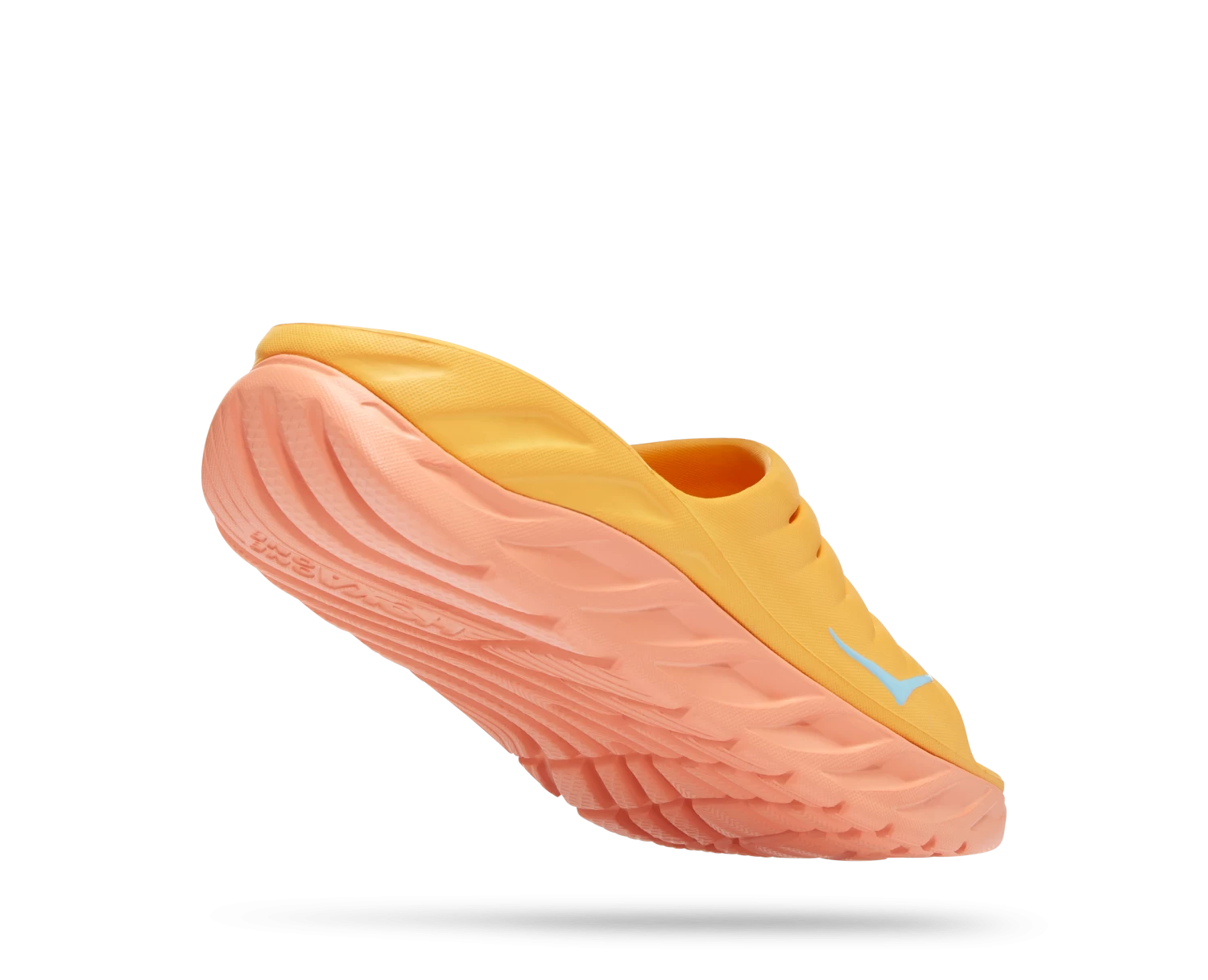 Hoka Unisex Ora Recovery Slide (AYSC - Amber Yellow/Shell Coral) 3 Hoka Unisex Ora Recovery Slide (AYSC - Amber Yellow/Shell Coral) - Image 3