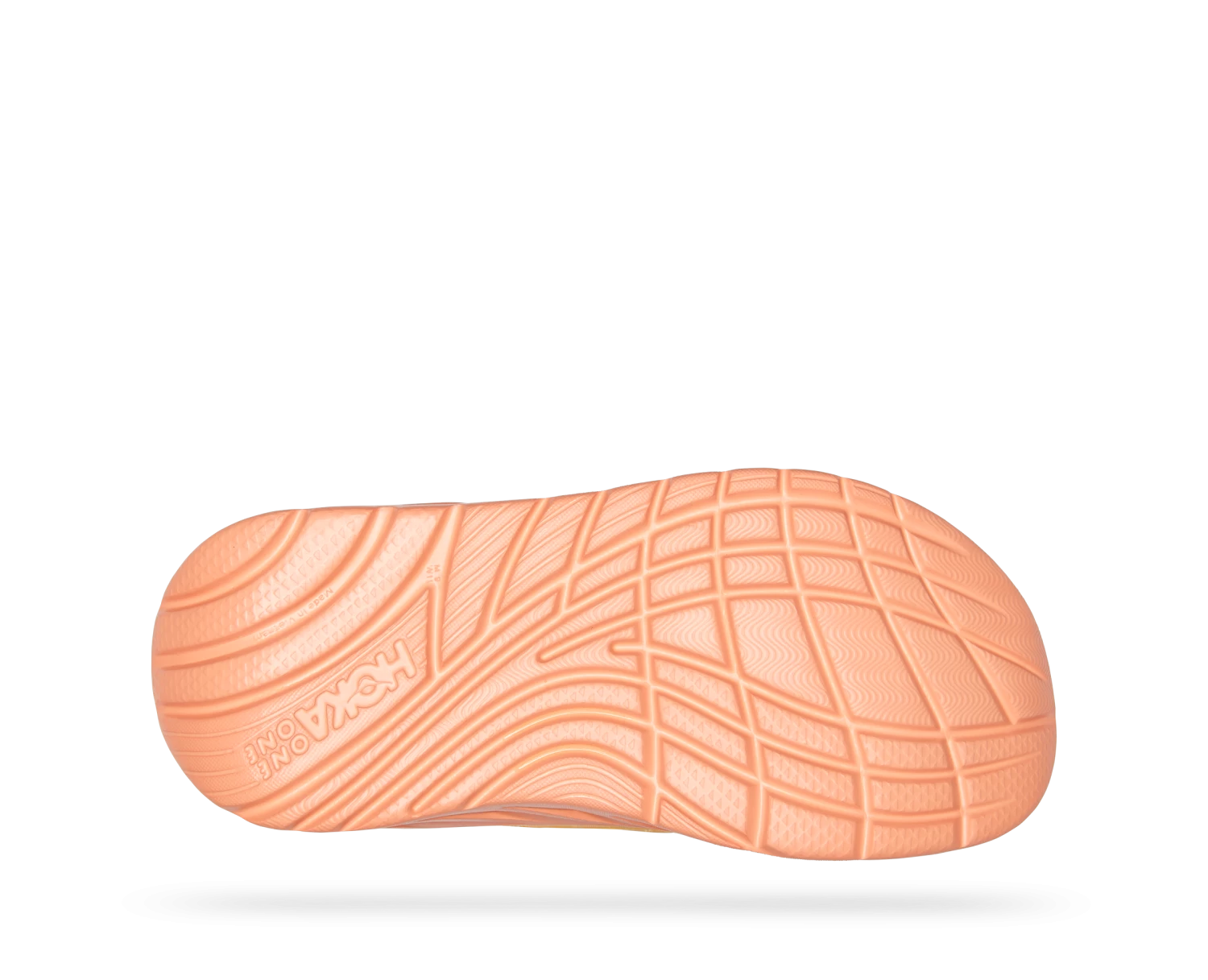 Hoka Unisex Ora Recovery Slide (AYSC - Amber Yellow/Shell Coral) 6 Hoka Unisex Ora Recovery Slide (AYSC - Amber Yellow/Shell Coral) - Image 6