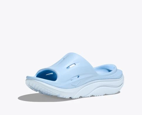 Hoka U Ora Recovery Slide 3 (IWAB - Ice Water/Airy Blue) 2 Hoka U Ora Recovery Slide 3 (IWAB - Ice Water/Airy Blue) - Image 2