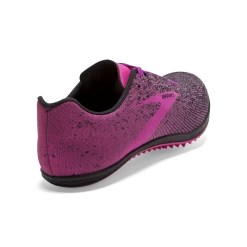 BROOKS Women's Mach 19 (063 - Black/Hollyhock/Pink) -Saucony Store 120311 063 h mach 19 womens track shoe