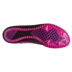 BROOKS Women's Mach 19 (063 - Black/Hollyhock/Pink) -Saucony Store 120311 063 s mach 19 womens track shoe