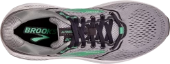 BROOKS Women's Ariel '20 (076 - Alloy/Blackened Pearl/Green) -Saucony Store 120315 076 O Ariel 20