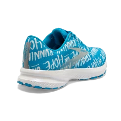 BROOKS Women's Launch 7 “Brave Like Gabe” (406 - Blue/white) -Saucony Store 120322 406 H Launch 7