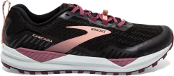 BROOKS Women's Cascadia 15 (087 - Black/ebony/coral Cloud)