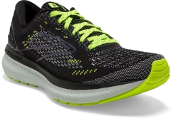 BROOKS Women's Glycerin 19 "Run Visible" (050 - Black/Nightlife/Spa Blue) -Saucony Store 120343 050 A Glycerin 19