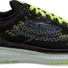 BROOKS Women's Glycerin 19 "Run Visible" (050 - Black/Nightlife/Spa Blue)