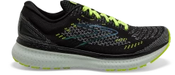 BROOKS Women's Glycerin 19 "Run Visible" (050 - Black/Nightlife/Spa Blue)