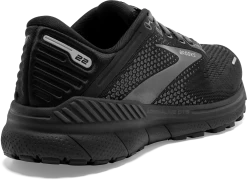 BROOKS Women's Adrenaline GTS 22 (020 - Black/Black/Ebony) -Saucony Store 120353 020 H Adrenaline GTS 22