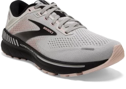 BROOKS Women's Adrenaline GTS 22 (035 - Grey/Rose/Black) -Saucony Store 120353 035 A Adrenaline GTS 22