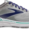 BROOKS Women's Adrenaline GTS 22 (045 - Alloy/Blue/Green)