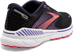 BROOKS Women's Adrenaline GTS 22 (080 - Black/Purple/Coral) 9 BROOKS Women's Adrenaline GTS 22 (080 - Black/Purple/Coral) -Saucony Store 120353 080 H Adrenaline GTS 22